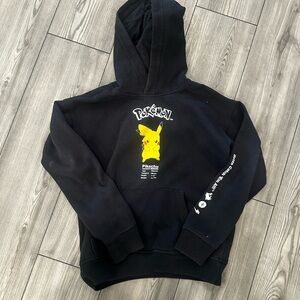 Abercrombie Kids Black Pokémon Hoodie